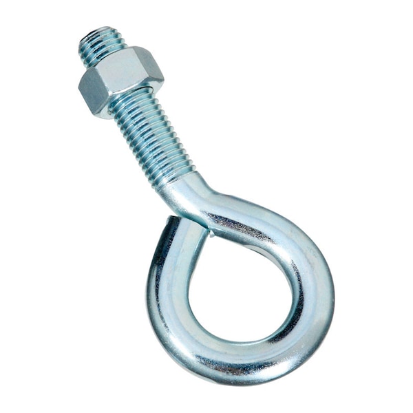 National Hardware National Hardware 3/4 in. X 6 in. L Zinc-Plated Steel Eyebolt Nut Included N347-716 - main